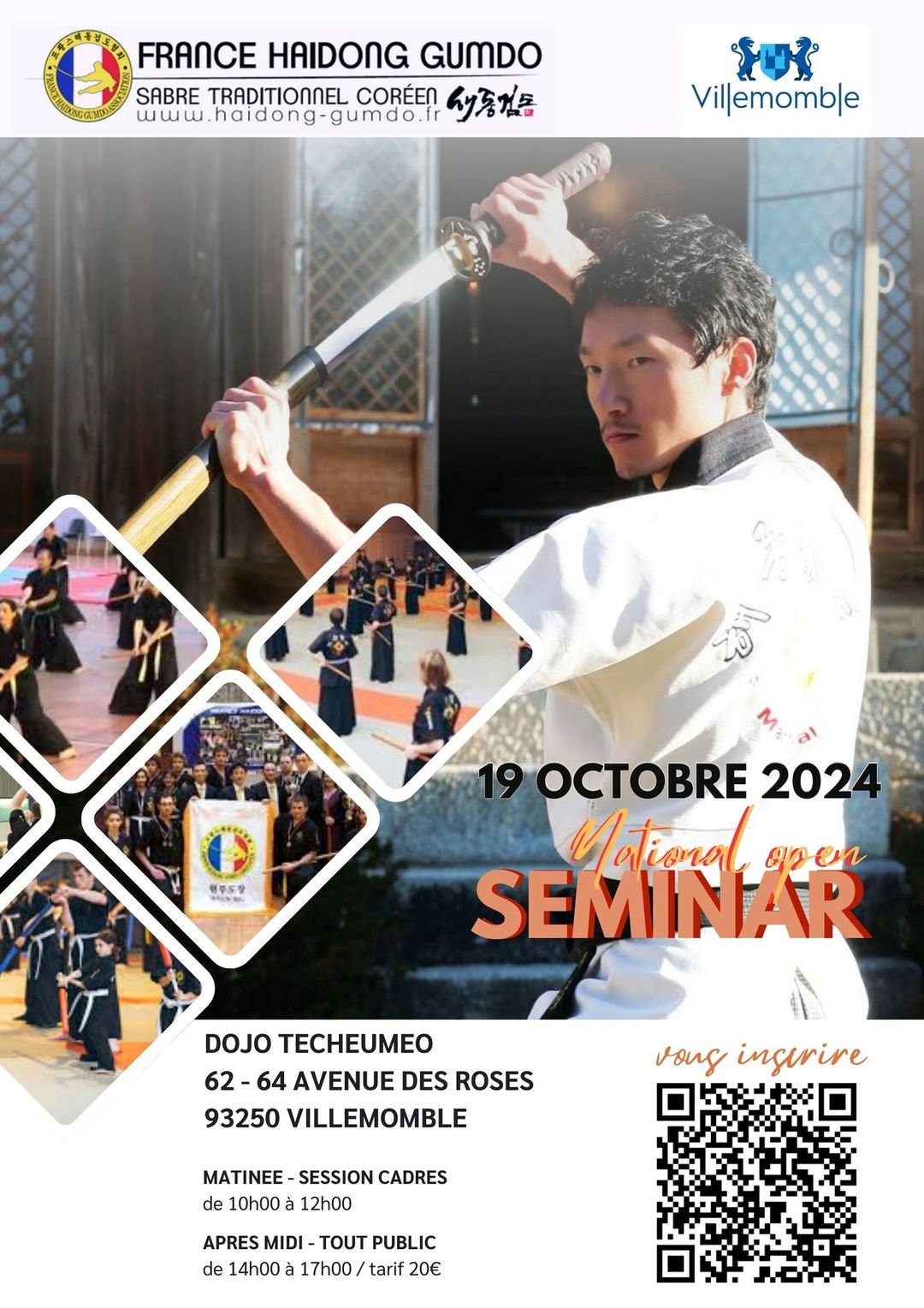 [19/10/2024] EU – Open seminar Master Han & Master Corne