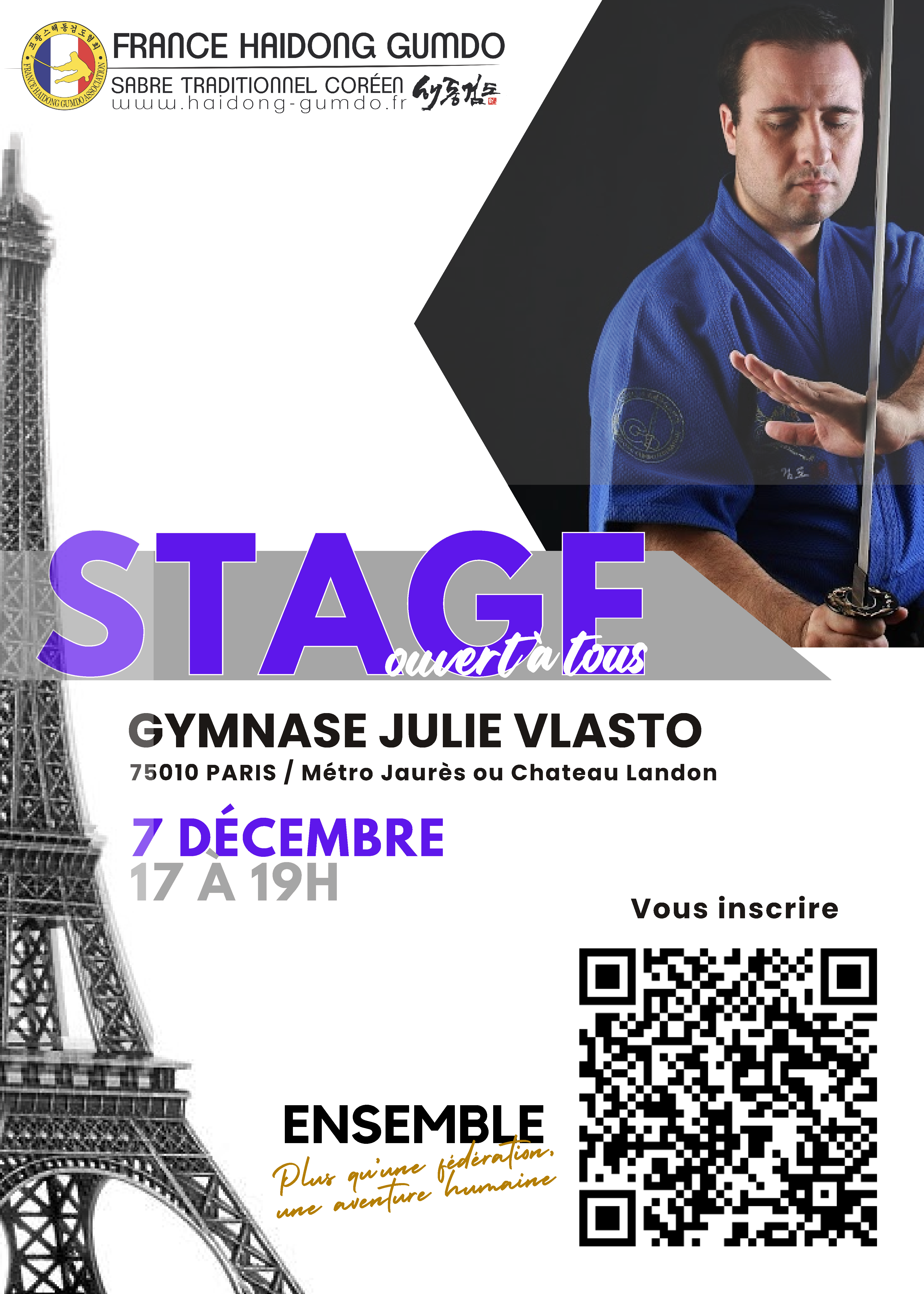 [17/12/2024][Paris 8] Stage avec Maitre Capozzi