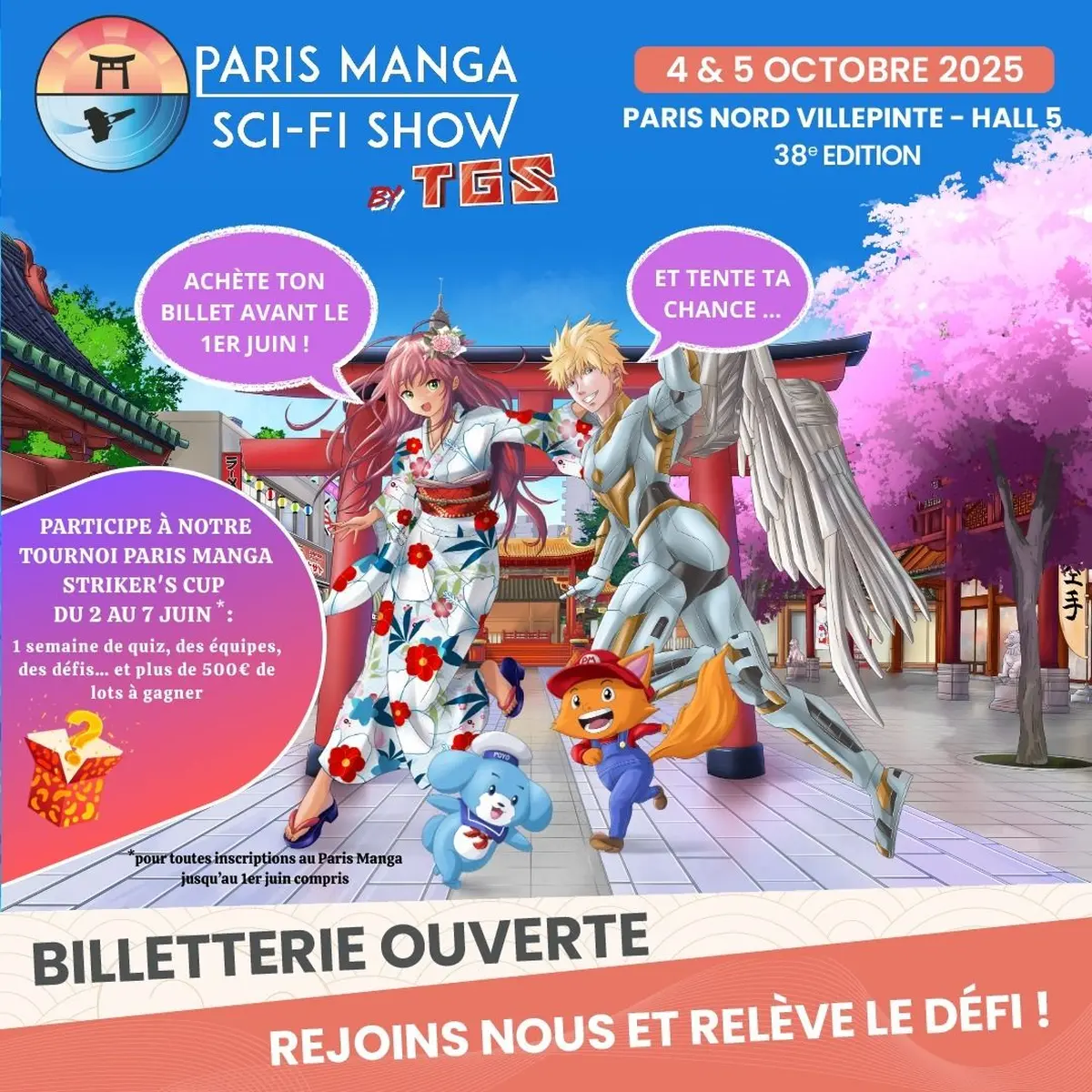 [4 & 5 octobre][Villepinte] Paris Manga 2025